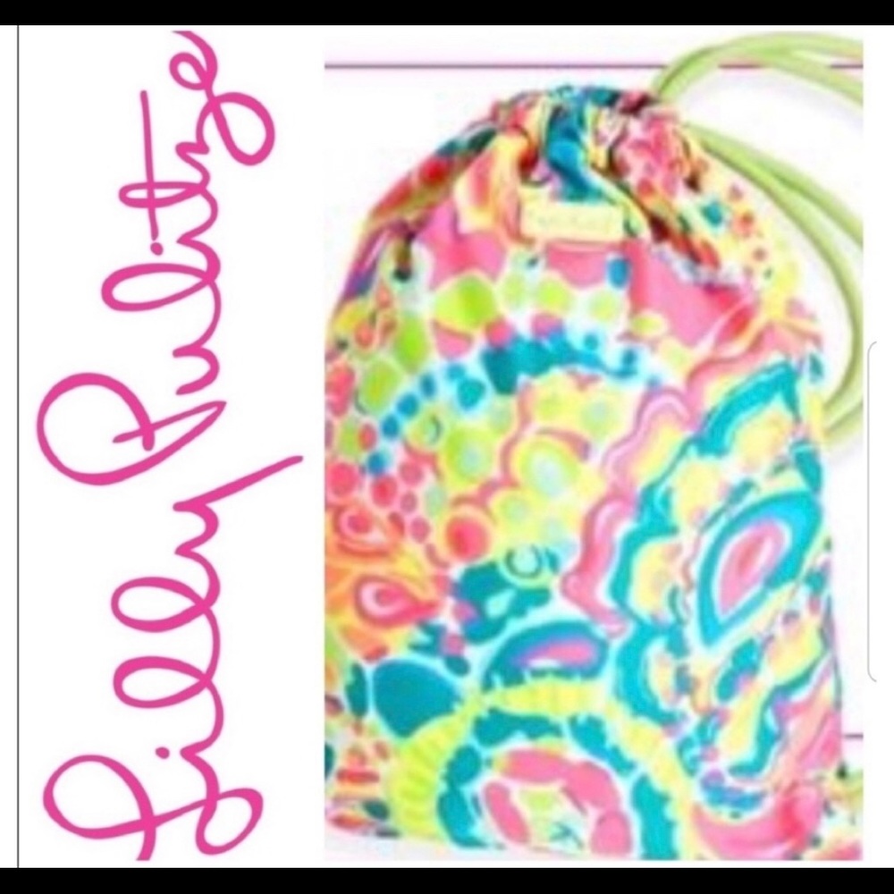 Lilly Pulitzer backpack.